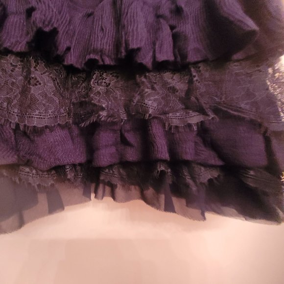 VENUS Turtleneck Bodycon Fit Mini Sweater Dress w Lace (S) |*SHOWS OFF CURVES* - Picture 2 of 3